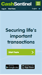 Mobile Screenshot of cashsentinel.com
